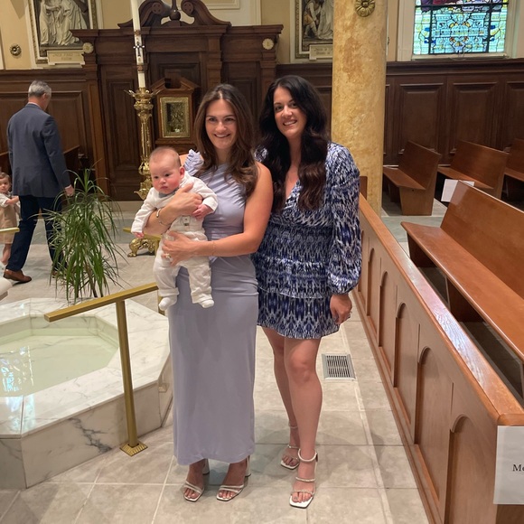 AQUA BLOOMINGDALES dress - Picture 10 of 10